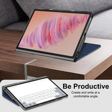 Load image into Gallery viewer, ProElite Cover for Lenovo Tab Plus 11.5 inch Case cover, Smart PU Leather Flip Case cover for Lenovo Tab Plus 11.5 inch, Dark Blue