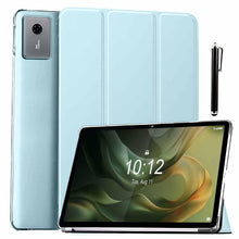 Load image into Gallery viewer, ProElite Case Cover for Motorola Pad 60 Neo 11 inch 2025 Cover, Smart Flip Case Motorola Pad 60 Neo 11 inch 2025 Tablet Translucent Back with Stylus Pen, Light Blue