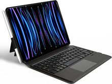 Load image into Gallery viewer, ProElite Wireless Bluetooth TouchPad Keyboard flip case Cover for Apple iPad Pro 12.9 inch 2022/2021/2020/2018 6th/5th/4th/3rd Gen, Black