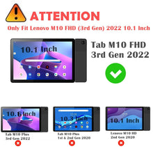Load image into Gallery viewer, ProElite Cover for Lenovo Tab M10 FHD 3rd Gen 10.1 inch Case Cover, 360 Rotatable Smart Flip Case cover for Lenovo Tab M10 FHD 3rd Gen 10.1 inch tablet with Stylus Pen, Brown