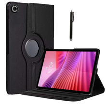 Load image into Gallery viewer, ProElite Cover for Lenovo Tab 10.1 inch 2025, 360 Rotatable Smart Flip Case Cover for Lenovo Tab 10.1 inch 2025 Tablet with Stylus Pen, Black