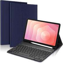 Load image into Gallery viewer, ProElite Keyboard case for Samsung Galaxy Tab S11 11 inch with Pen Holder, Magnetic Detachable Wireless Bluetooth Keyboard for Samsung Galaxy Tab S11 11 inch, Dark Blue