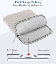 Load image into Gallery viewer, ProElite Polyester Sleeve Case Cover 13" to 14" for Galaxy Tab S11/S10/S9/S8 Ultra 14.6 inch, 13-13.3" Notebook, Compatible with Surface Pro, MacBook Air/Pro 14 inch A2442, iPad Pro 12.9, Blue