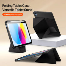 Load image into Gallery viewer, ProElite Versatile Tablet Stand case for Apple iPad A16 10th/11th Gen Case, Smart flip Case with Stable Stands with pencil holder for iPad A16 10th/11th Gen, Black