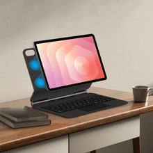 Load image into Gallery viewer, ProElite Magnetic Bluetooth TouchPad Keyboard case for Samsung Galaxy Tab S11 11 inch Tablet, Floating Cantilever Design, Keyboard with Built-in Colourful Backlit, Black