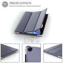 Load image into Gallery viewer, ProElite Case Cover for Realme Pad 2 Lite 10.95 inch Cover, Smart Flip Case Cover for Realme Pad 2 Lite 10.95 inch Translucent Back with Stylus Pen, Lavender