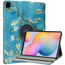 Load image into Gallery viewer, ProElite Cover for Samsung Galaxy Tab S6 Lite 10.4 inch Cover Case, 360 Rotatable Smart Flip Case Cover for Samsung Galaxy Tab S6 Lite 10.4 Inch 2024 SM-P610/P615 Tablet, Flowers