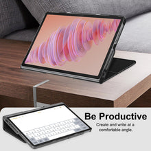 Load image into Gallery viewer, ProElite Cover for Lenovo Tab Plus 11.5 inch Case cover, Smart PU Leather Flip Case cover for Lenovo Tab Plus 11.5 inch, Black