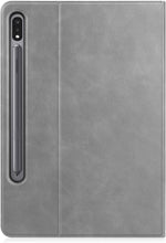 Load image into Gallery viewer, ProElite Cover for Samsung Galaxy Tab S9 FE+/S9 Plus/S10+ 12.4 inch Cover Case, Smart Flip case Cover for Samsung Galaxy Tab S9 FE Plus/S9 Plus/S10 Plus 12.4 inch with S Pen Holder, Grey