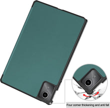 Load image into Gallery viewer, ProElite Cover for Lenovo M11 11 inch Case Cover, Trifold Flip Case Cover for Lenovo Tab M11 11 inch, Dark Green