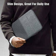 Load image into Gallery viewer, ProElite Tablet sleeve Case upto 11.5 inch for iPad 10.2/iPad 10.9/Pro 11/ iPad 9.7/ Samsung/Lenovo/Galaxy Tab A9 Plus/S7/S8/S9/Realme Pad 2/Honor Pad X9//Oppo Pad Air/Xiaomi Mi pad 6/Moto Tab G62/Redmi Pad, Oneplus Pad Tablets (with pocket), Coffee