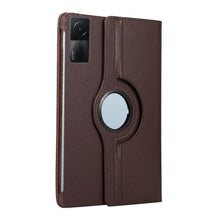 Load image into Gallery viewer, ProElite Case Cover for Redmi Pad SE 11 inch Cover, 360 Rotatable Smart Flip Case Cover for Redmi Pad SE 11 inch Tablet with Stylus Pen, Brown