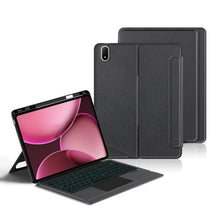 Load image into Gallery viewer, ProElite Wireless Bluetooth TouchPad Keyboard Case for OnePlus Pad 3 13.2 inch 2025, Magnetic Wireless Bluetooth TouchPad Keyboard with Pen Holder (Built-in 7-Colors Backlit), Black