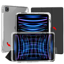 Load image into Gallery viewer, ProElite Case Cover for Apple iPad Air 13 M3/M2 2025/2024 Case, Sliding Detachable Smart Flip Case Cover for Apple iPad Air 13 inch M3/M2 2025/2024 with Pencil Holder, Black