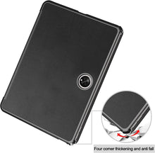 Load image into Gallery viewer, ProElite cover for OnePlus Pad 2 12.1 inch Cover, Trifold Flip Case Cover for OnePlus Pad 2 12.1 inch Support Auto Sleep Wake, Black