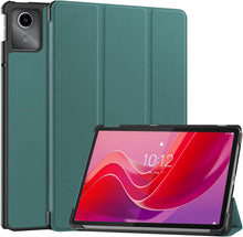 Load image into Gallery viewer, ProElite Cover for Lenovo M11 11 inch Case Cover, Trifold Flip Case Cover for Lenovo Tab M11 11 inch, Dark Green
