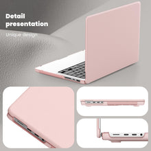 Load image into Gallery viewer, ProElite Case for MacBook Pro 14 inch 2025 2024 2023 2022 2021 M5/M4/M3 A2918 A2992 M2 A2779 M1 A2442 Pro Max, Slim Leather Case with Foldable Stand, Pink
