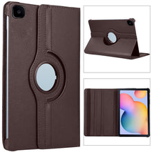 Load image into Gallery viewer, ProElite Cover for Samsung Galaxy Tab S6 Lite 10.4 inch Cover Case, 360 Rotatable Smart Flip Case Cover for Samsung Galaxy Tab S6 Lite 10.4 Inch 2024 SM-P610/P615 Tablet, Brown