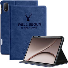 Load image into Gallery viewer, ProElite Case Cover for OnePlus Pad 4 13.2 inch 2026 Case, Deer Flip case Cover for OnePlus Pad 4 13.2 inch 2026 Case with Pen Holder, Dark Blue