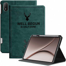 Load image into Gallery viewer, ProElite Case Cover for OnePlus Pad 4 13.2 inch 2026 Case, Deer Flip case Cover for OnePlus Pad 4 13.2 inch 2026 Case with Pen Holder, Dark Green