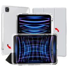 Load image into Gallery viewer, ProElite Case Cover for Apple iPad Pro 12.9 Case, Sliding Detachable Smart Flip Case Cover for Apple iPad Pro 12.9 inch 2022/2021 6th/5th Gen with Pencil Holder, Grey