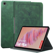 Load image into Gallery viewer, ProElite Cover for Lenovo Tab Plus 11.5 inch Case, Deer Flip case cover for Lenovo Tab Plus 11.5 inch Tablet, Dark Green