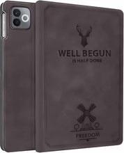 Load image into Gallery viewer, ProElite Cover for Realme Pad 3 11.6 inch 2026 Cover Case, Deer Flip case Cover for Realme Pad 3 11.6 inch 2026 Tablet, Coffee