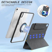 Load image into Gallery viewer, ProElite Cover for Apple iPad Air 11 inch M4/M3/M2 2026/2025/2024, Air 5th/4th Gen 10.9 inch Case , Smart Detachable Magnetic Shockproof Case Cover for iPad Air 11 M3/M2 & Air 10.9 inch, Black