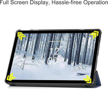 Load image into Gallery viewer, ProElite Case Cover for Nokia Tab T10 8 inch Case, Smart Trifold Flip case Cover for Nokia Tab T10 8 inch Tablet, Dark Blue