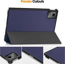 Load image into Gallery viewer, ProElite Cover for Lenovo M11 11 inch Case Cover, Trifold Flip Case Cover for Lenovo Tab M11 11 inch, Dark Blue