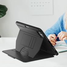 Load image into Gallery viewer, ProElite Case Cover for iPad Pro 11 2024/2025 M4/M5, Smart Magnetic Shockproof Protective Case for Apple iPad Pro 11 M4/M5 2024/2025 5 Stable Stands with Pencil Holder, Black