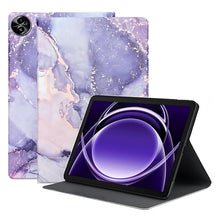 Load image into Gallery viewer, ProElite Book Case Cover for Realme Pad 2 Lite 10.95 inch Cover, Flip case Book Cover for Realme Pad 2 Lite 10.95 Tablet, Marble Purple