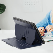 Load image into Gallery viewer, ProElite case for Samsung Galaxy Tab A9 8.7 inch Smart Magnetic Shockproof Protective Case with 5 Stable Stands for Galaxy Tab A9 8.7 inch, Dark Blue