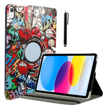 Load image into Gallery viewer, ProElite Cover for Apple iPad (A16) 11th/10th Gen (2025/2022) Case Cover, 360 Rotatable Smart Flip Case Cover for Apple iPad 11th/10th Generation 2025/2022 with Stylus Pen, Hippy