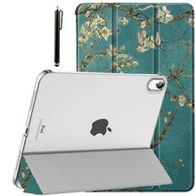 Load image into Gallery viewer, ProElite Cover for Apple iPad (A16) 11th/10th Generation (2025/2022) Cover Case, Transparent Smart case for iPad 11th/10th Gen 2025/2022 (Supports Auto Sleep Wake) with Stylus Pen, Flowers
