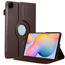Load image into Gallery viewer, ProElite Cover for Samsung Galaxy Tab S6 Lite 10.4 inch Cover Case, 360 Rotatable Smart Flip Case Cover for Samsung Galaxy Tab S6 Lite 10.4 Inch 2024 SM-P610/P615 Tablet, Brown