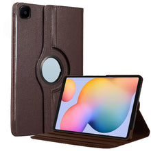 Load image into Gallery viewer, ProElite Cover for Samsung Galaxy Tab S6 Lite 10.4 inch Cover Case, 360 Rotatable Smart Flip Case Cover for Samsung Galaxy Tab S6 Lite 10.4 Inch 2024 SM-P610/P615 Tablet, Brown