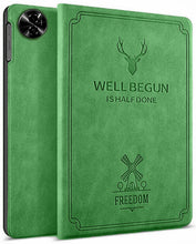 Load image into Gallery viewer, ProElite Cover for Realme Pad 2 Cover Case, Deer Flip case Cover for Realme Pad 2 11.5 inch Tablet, Dark Green
