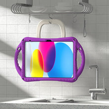 Load image into Gallery viewer, ProElite Tough Kids case Cover for Apple iPad (A16) 11th/10th Gen (2025/2022) with Rotating Kickstand and Shoulder Strap, Purple