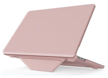 Load image into Gallery viewer, ProElite Case for MacBook Air 15 Case 2023 2024 2025 Release M4 M3 A3114 M2 A2941 with Touch ID, Slim Leather case with Foldable stand, Pink