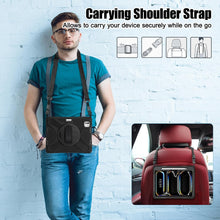 Load image into Gallery viewer, ProElite Cover for Apple iPad Pro 11 2024/2025 M4/M5 Case, Rugged 3 Layer Armor case Cover for iPad Pro 11 inch M4/M5 2024/2025 with Apple Pencil Holder, Shoulder Strap and Kickstand, Black