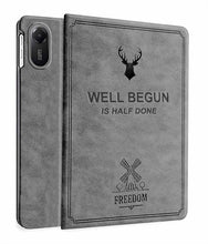 Load image into Gallery viewer, ProElite Case Cover for Xiaomi Redmi Pad 2 11 inch Case, Deer Flip case Cover for Xiaomi Redmi Pad 2 11 inch Case, Grey