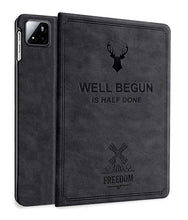 Load image into Gallery viewer, ProElite Cover for Xiaomi Mi Pad 7/7 Pro 11.2 inch Cover Case, Deer Multi Angle Flip Case for Xiaomi Mi Pad 7/7 Pro 11.2 inch, Support Auto Sleep Wake, Black