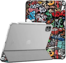 Load image into Gallery viewer, ProElite Case Cover for Apple iPad Pro 11 inch M4/M5 2024/2025 5th/6th Gen Cover, Smart Flip Case for Apple iPad Pro 11 inch M4/M5 2024/2025, Translucent Back, Hippy