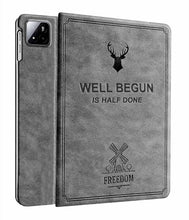 Load image into Gallery viewer, ProElite Cover for Xiaomi Mi Pad 7/ 7 Pro 11.2 inch Cover Case, Deer Multi Angle Flip Case for Xiaomi Mi Pad 7/ 7 Pro 11.2 inch, Support Auto Sleep Wake, Grey