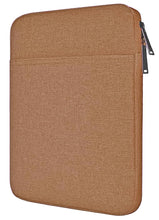 Load image into Gallery viewer, ProElite Tablet sleeve Case upto 11.5 inch for iPad 10.2/iPad 10.9/Pro 11/ iPad 9.7/ Samsung/Lenovo/Galaxy Tab A9 Plus/S7/S8/S9/Realme Pad 2/Honor Pad X9//Oppo Pad Air/Xiaomi Mi pad 6/Moto Tab G62/Redmi Pad, Oneplus Pad Tablets (with pocket), Coffee