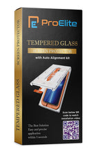 Load image into Gallery viewer, ProElite OneTouch Tempered Glass Screen Protector for Apple iPhone 13/13 Pro with Auto Alignment Kit