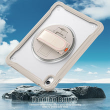 Load image into Gallery viewer, ProElite Cover for iPad (A16) 11th/10th Gen (2025/2022) Case, Rugged Shockproof Armor case for iPad 11th/10th Gen with Hand Grip and Rotating Kickstand (Transparent Back) with Should Strap, Khaki