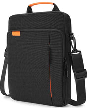 Load image into Gallery viewer, ProElite Polyster Tablet Sleeve Bag 13.3 inch for Samsung Galaxy Tab S9 FE+/S7/S8 Plus/S9 Plus/S7 FE 12.4", Apple iPad Pro 12.9", MacBook Air/Pro Retina, Microsoft Surface Pro 4/5/6/7/8/9, Black