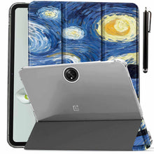 Load image into Gallery viewer, ProElite Cover for OnePlus Pad Go 11.35 inch Case Cover, Transparent Flip Case Cover for OnePlus Pad Go 11.35 inch 2023 with Stylus, Support Auto Sleep Wake, Starry Night